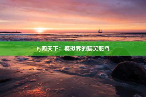 Py闯天下：模拟界的嬉笑怒骂