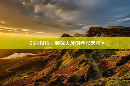 《XLS汉读，笑掉大牙的夸张艺术》
