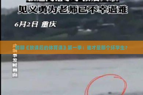 碎聊《放课后的体育课》第一季：谁才是那个坏学生？